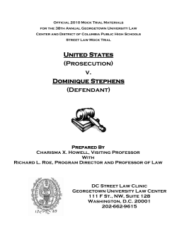 United States (Prosecution) v. Dominique Stephens (Defendant)