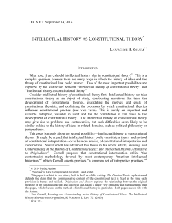 intellectual history as constitutional theory