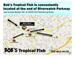 bobs map - Bob`s Tropical Fish