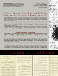 The Arizona Constitution