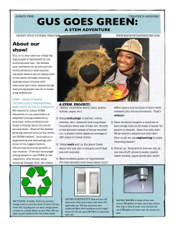 Gus Goes Green SG PDF