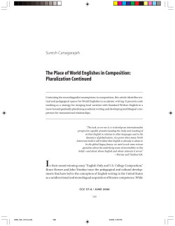 On accommodating diverse varieties of English