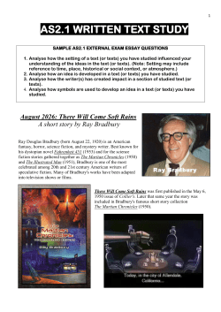 There Will Come Soft Rains