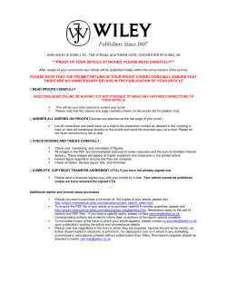 proof of your article attached, please read carefully*** please note