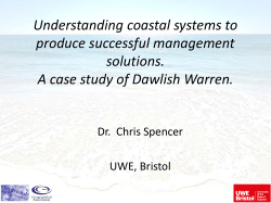Coastal Systems and Management: Case study