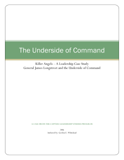 The Underside of Command