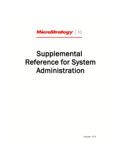 Supplemental Reference for System Administration