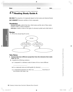 2.1 Reading Study Guide