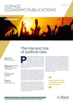 The rise and rise of political risks