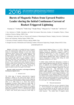 Bursts of Magnetic Pulses from Upward Positive Leader_G