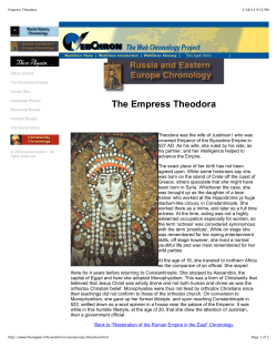 Empress Theodora - engagewithease.com