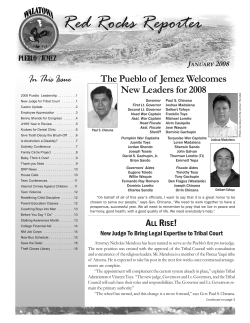 January 2008 - Pueblo of Jemez