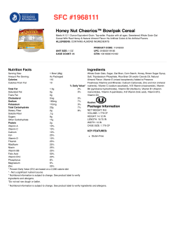 Honey Nut Cheerios&trade; Bowlpak Cereal Print View | General Mills