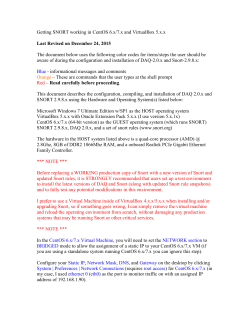 Snort 2.9.8.x on CentOS 6.x and 7.x