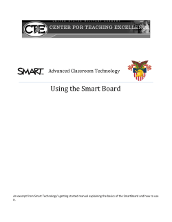 Using a SmartBoard