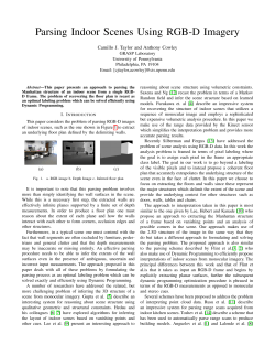 Parsing Indoor Scenes Using RGB-D Imagery