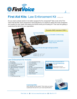 First Aid Kits