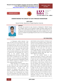 understanding the concept of love through shakespeare