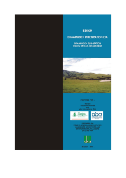 scoping report for the proposed petrol station