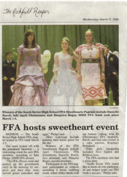 Sweetheart Royalty 2010