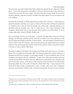 Project Description 11 The horse barn area of the Golden Gate