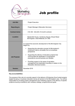 the full job description for Project