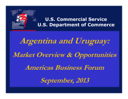 Argentina and Uruguay: