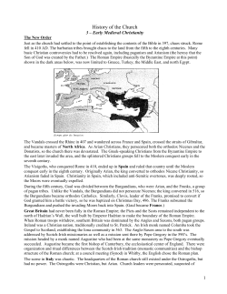 History of the Church - White Memorial Presbyterian Church