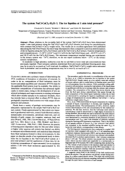 The system NaCl-CaCl 2