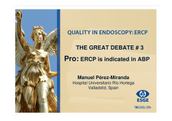 Presentation - Quality in Endoscopy