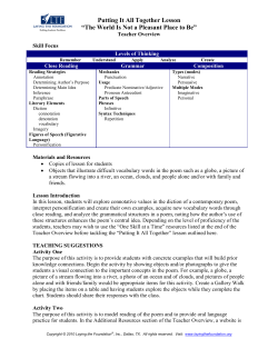 The World Is Not a Pleasant Place to Be