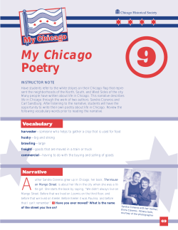 My Chicago Poetry