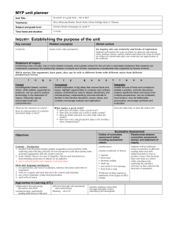 13-Unit5-ShortStory - CURRINS 547: Curriculum Applications of the