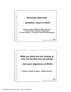 Presentation handout