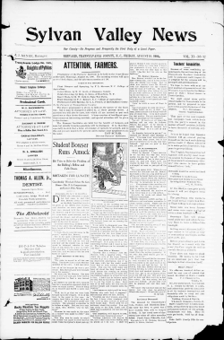 attention, farmers. - North Carolina Newspapers