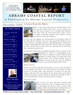 Abrams Coastal Report December 2010