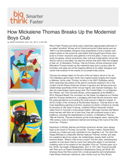 How Mickalene Thomas Breaks Up the Modernist Boys Club