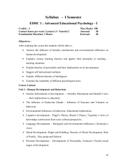 to view/download Syllabus of M.Ed