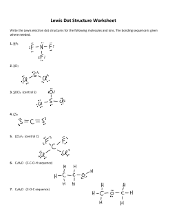 Lewis Structures