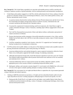 Period 8 Chapter Reading Guides