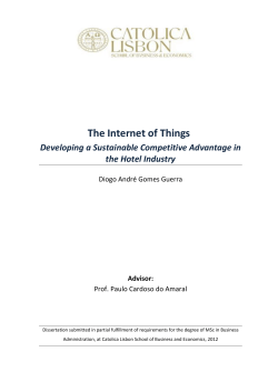 The Internet of Things