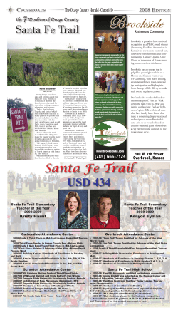 7 Wonders Santa Fe Trail - Osage County Herald