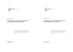 Analysis of a Servo-Hydraulic System