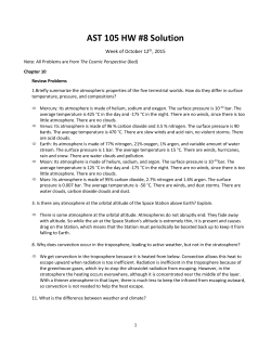 AST 105 HW #8 Solution
