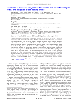 Fabrication of silicon-on-SiO2/diamondlike