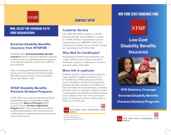 Low-Cost Disability Benefits Insurance