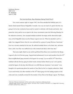 Herrera, Zoot-Suit Riots