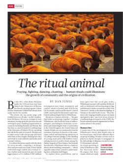 The ritual animal