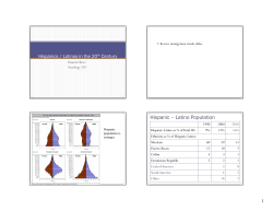 Hispanic &ndash; Latino Population