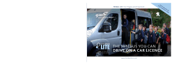 the minibus you can drive on a car licence